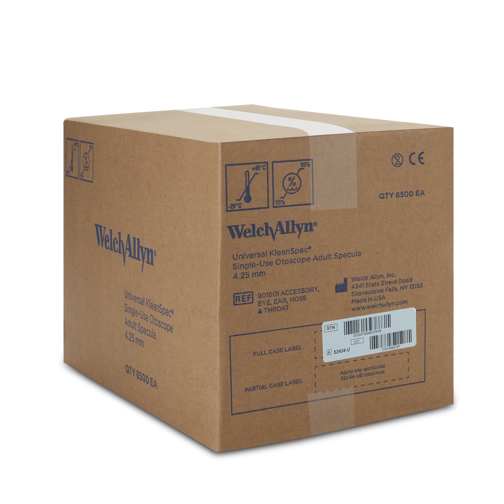 Welch Allyn® Disposable Ear Speculum Tip Set - Round Tip Plastic 4.25mm, 850/pk Case of 10 Welch Allyn® Disposable Ear Speculum Tip Set - Round Tip Plastic 4.25mm, 850/pk Case of 10